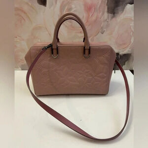 ! Carolina Herrera leather light pink Handbag